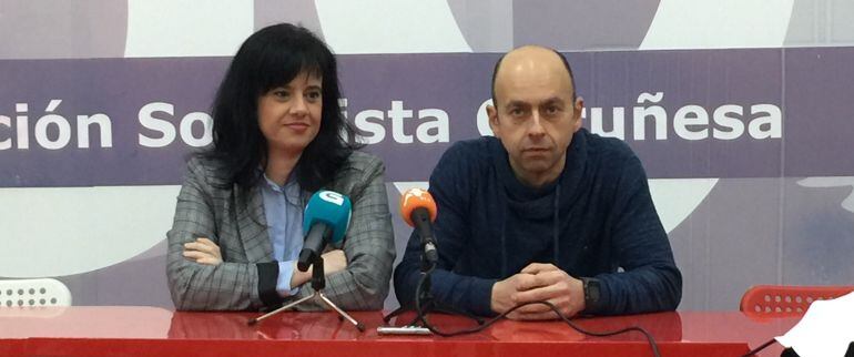 Eva Martínez Acón y José Manuel Cereijo, uno de los dimitidos, en una fotografía de archivo