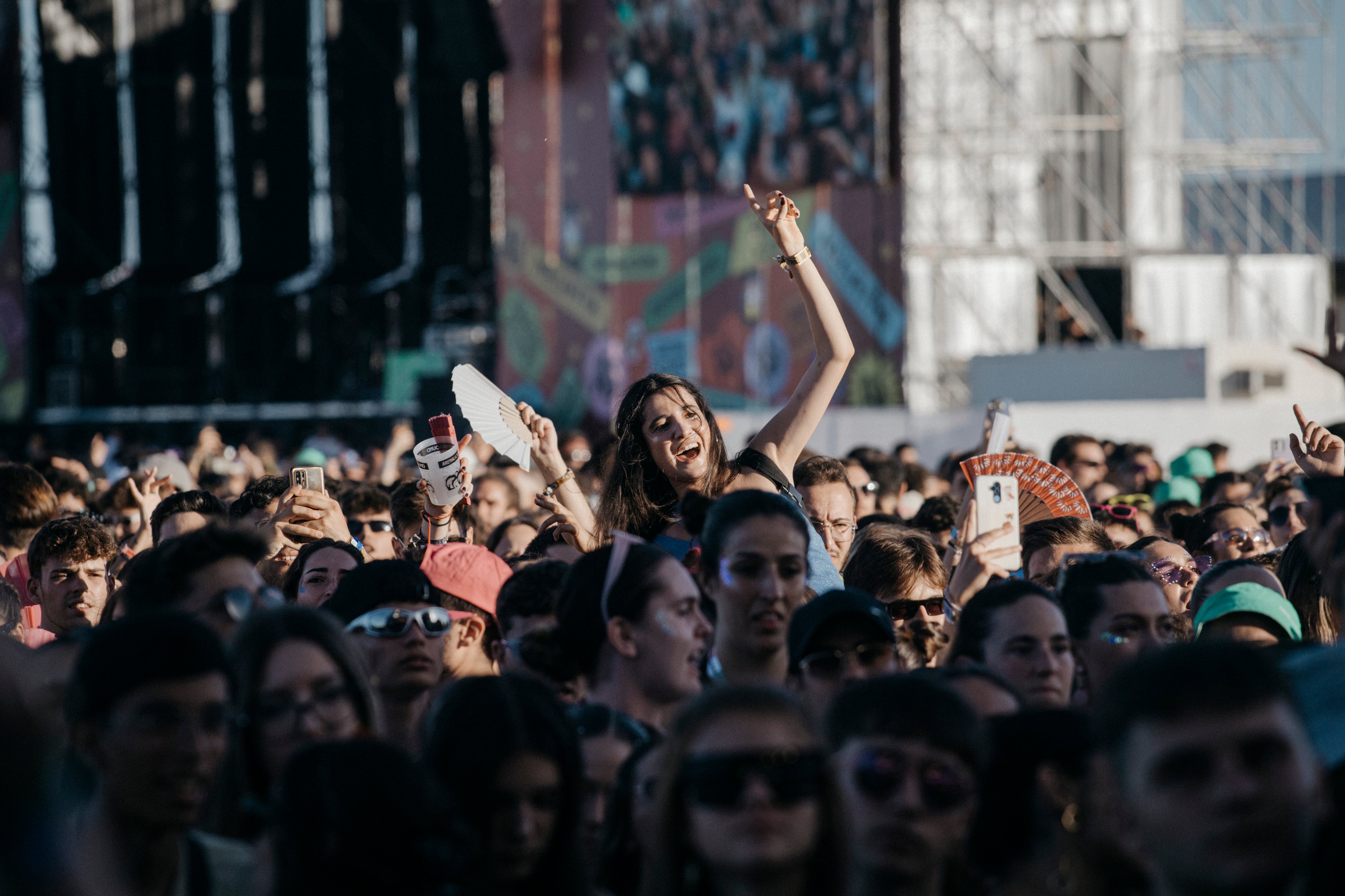 Un festival de música en una imagen de archivo