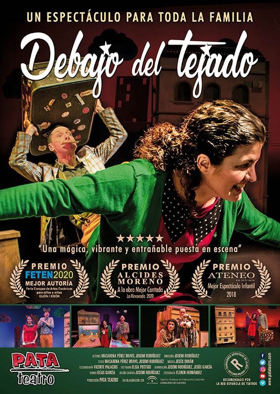 Cartel &quot;Debajo del tejado&quot;