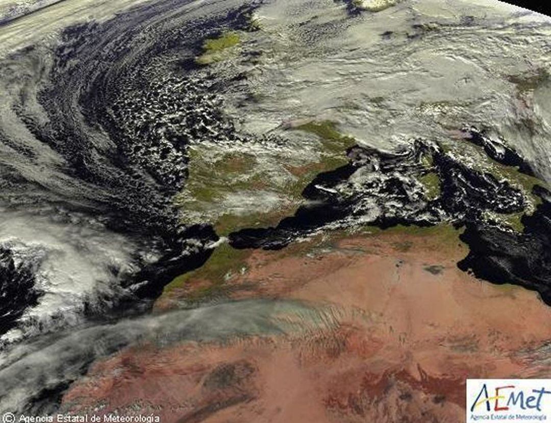 Imagen de satélite de Aemet 