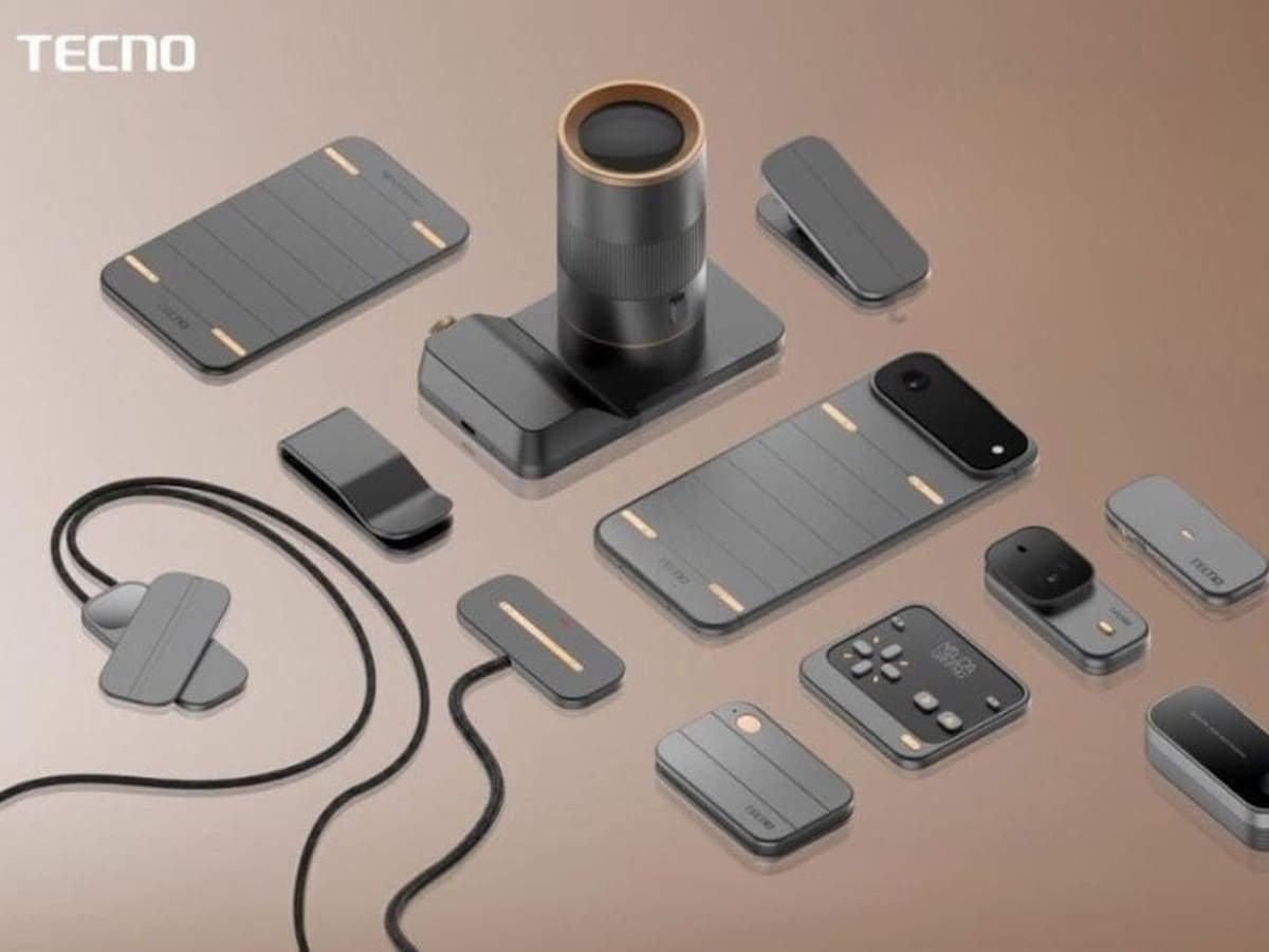 Si el Inspector Gadget tuviera un móvil, sería este: así es el Tecno Modular Phone