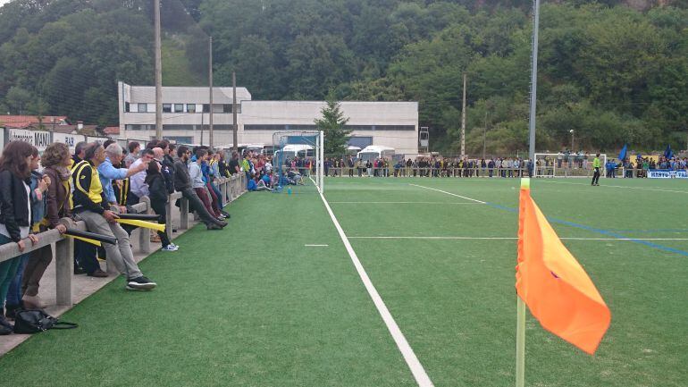 Campo de fútbol de Martutene. 