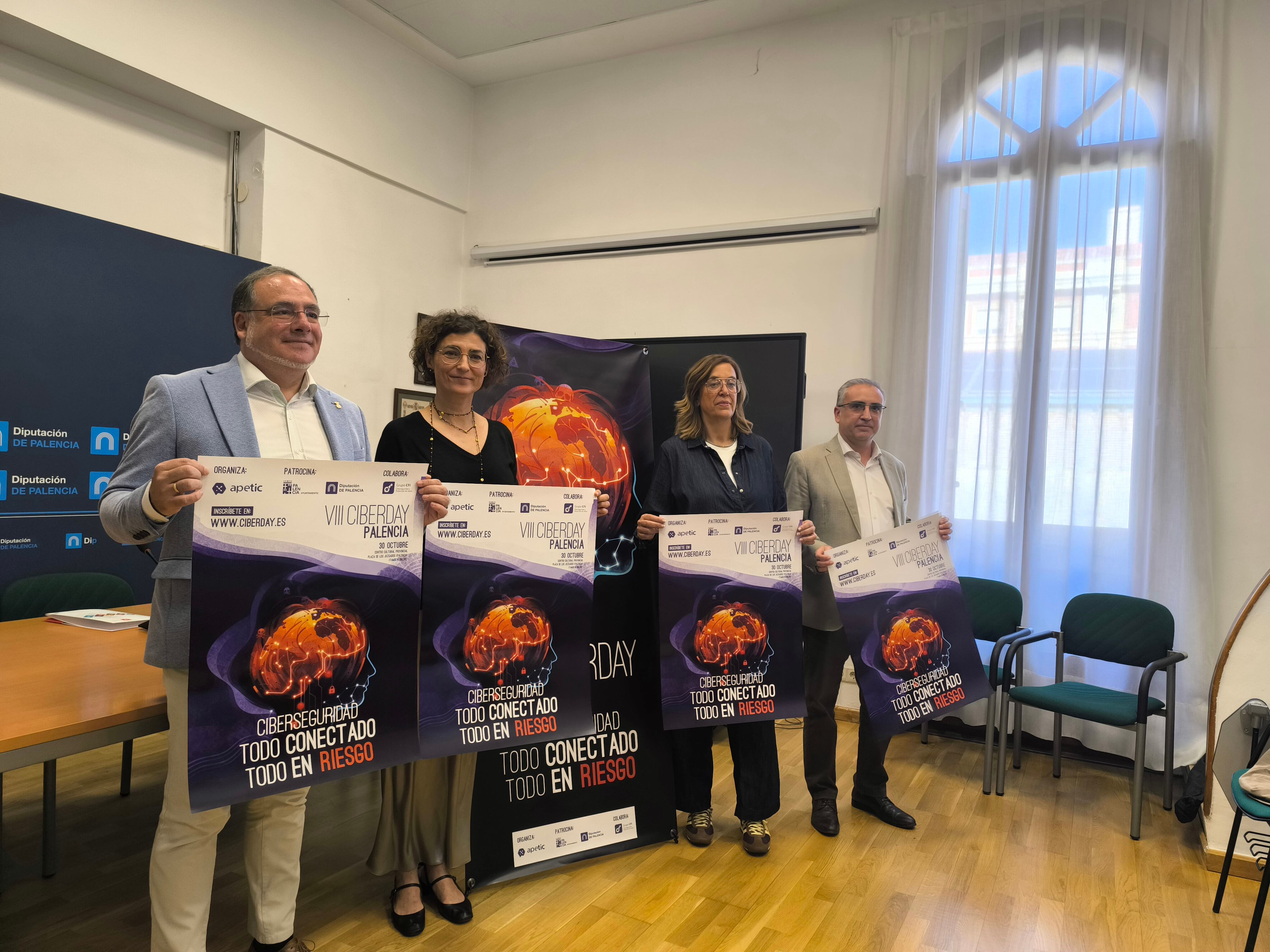 Presentación del VIII Ciberday de Palencia