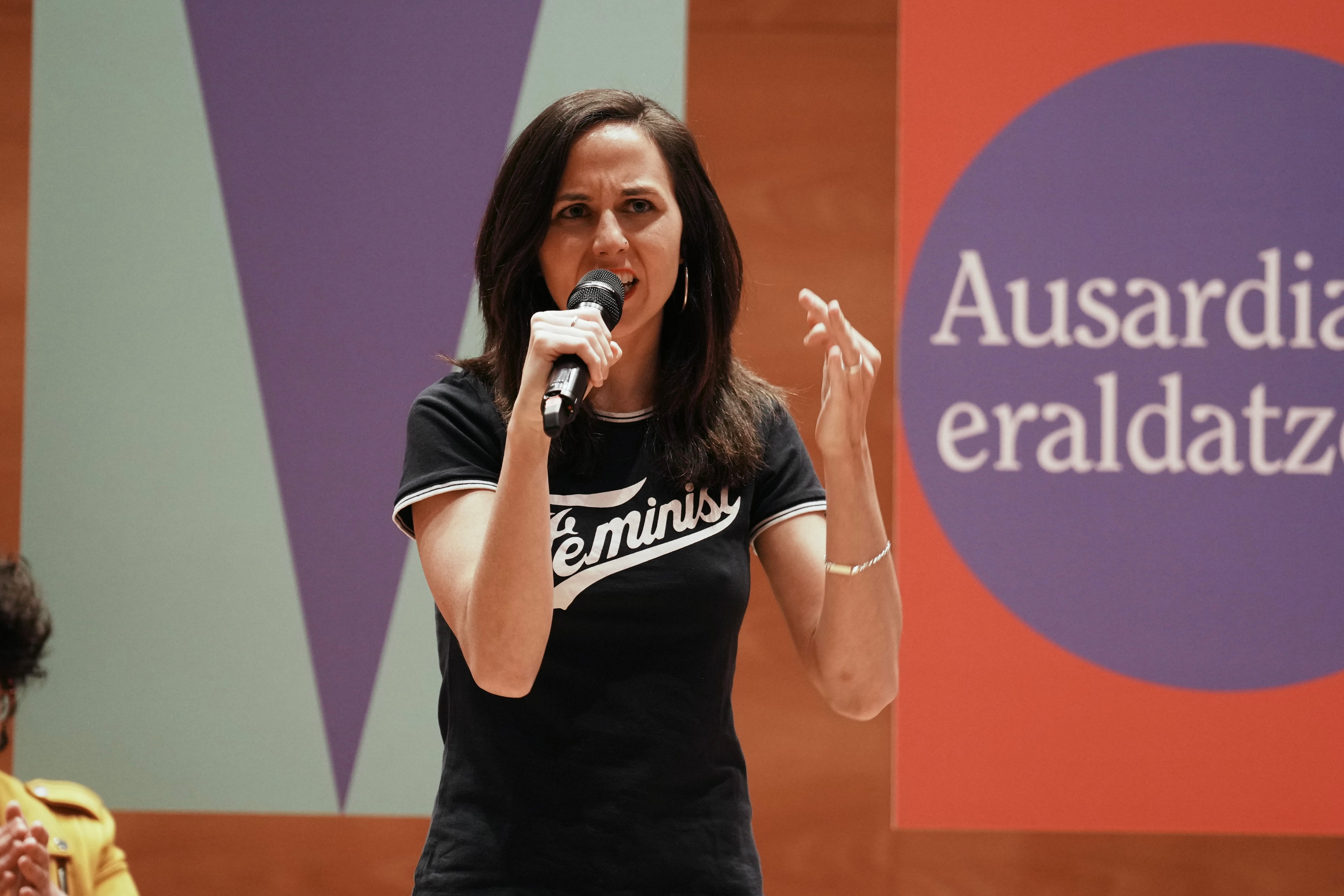 La secretaria general de Podemos, Ione Belarra