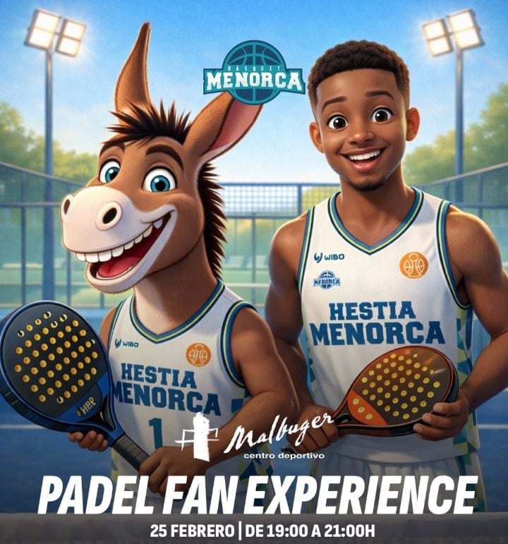 L'Hestia Menorca  vol passar una estona divertida amb els aficionats fent esport a una pista de pàdel.
