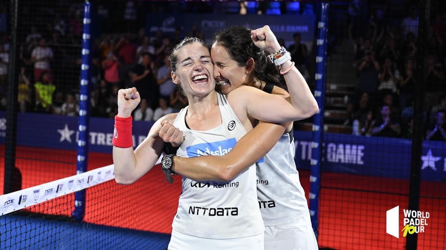 Gemma Triay espera tornar a abraçar-se prest amb n'Ale Salazar per celebrar un nou triomf al circuit World Padel Tour.