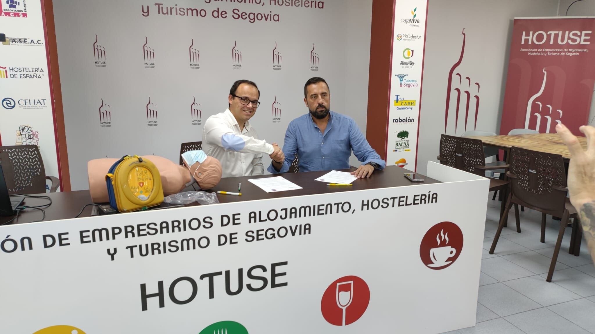 Hotuse creará zonas cardioprotegidas en Segovia