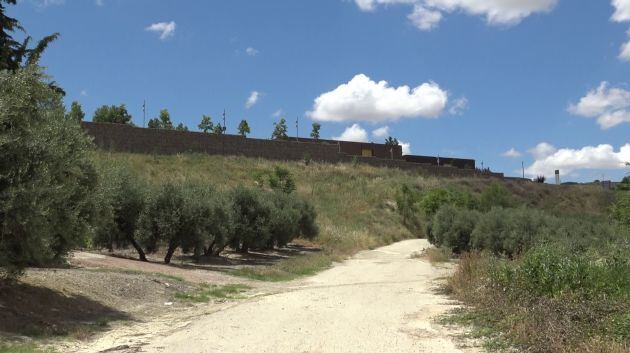 Terrenos para la ampliación del aparcamiento