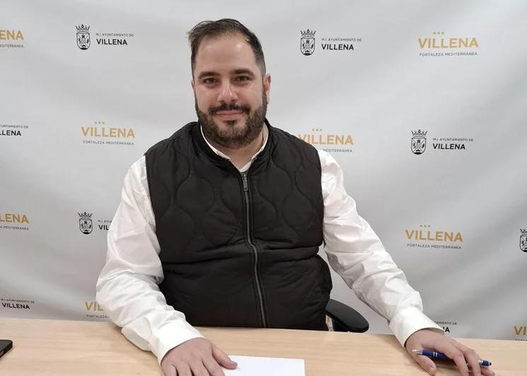 Javier Mtnez, concejal socialista en el Ayto de Villena