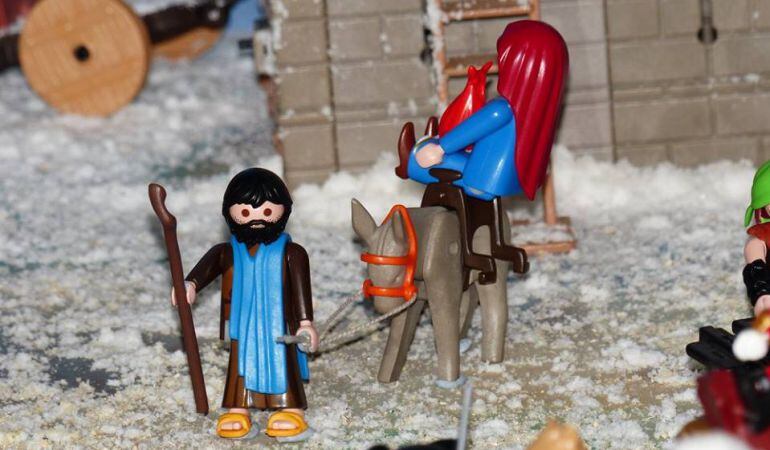 Los &#039;playmobil&#039; también conquistaron hace tiempo el mundo del belenismo