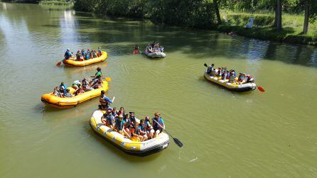 La buena temperatura ha contribuído al éxito de la actividad