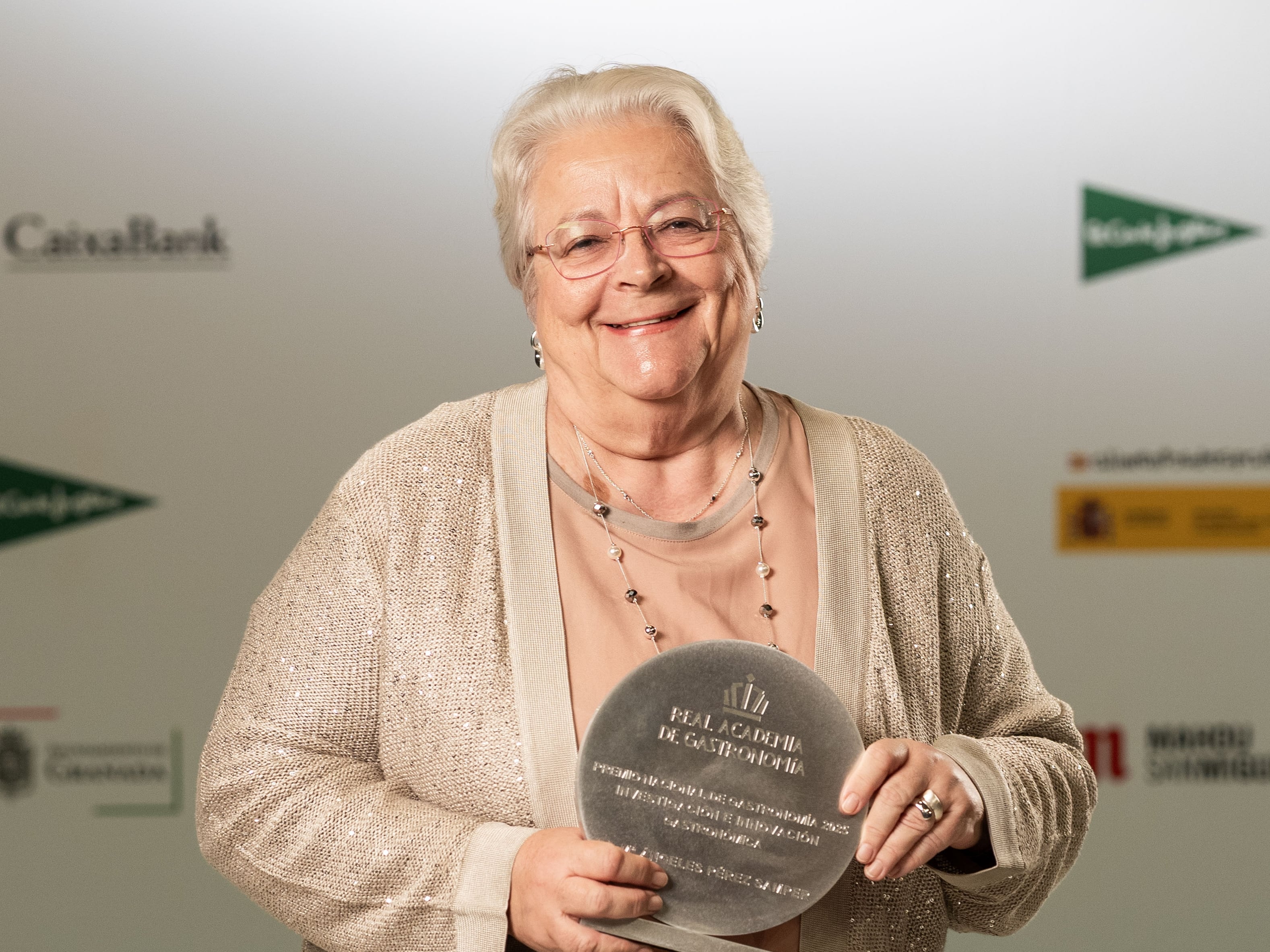 María Ángeles Pérez Samper, catedrática emérita de Historia de la Alimentación y Premio Nacional de Gastronomía.