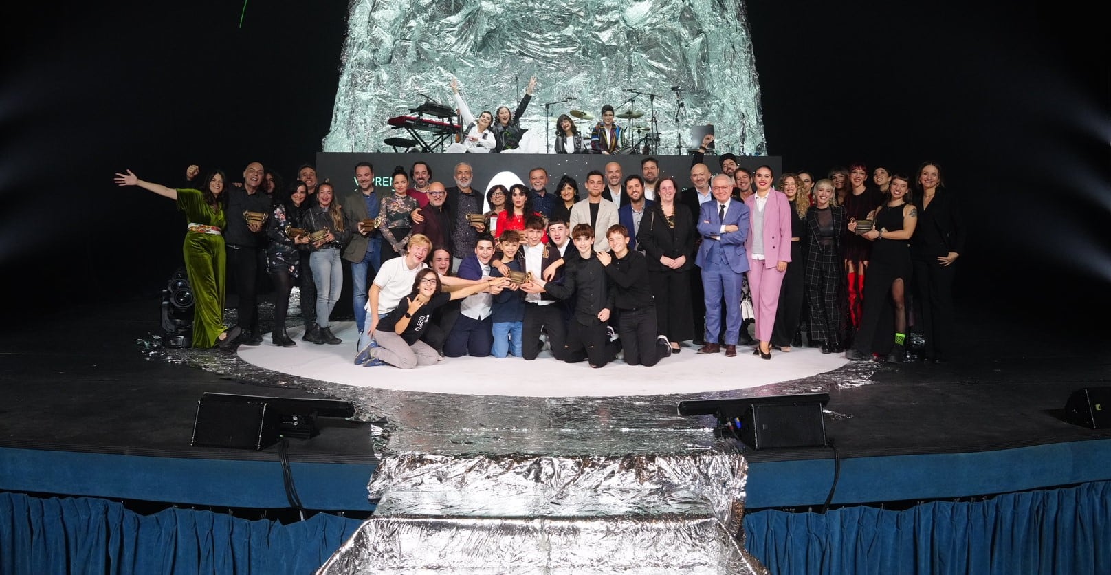 Ganadores de los premios Carles Santos de la música valenciana 2023.