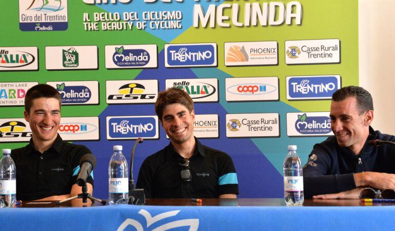 Mikel Landa en la presentacion oficial de la edicion 2.016.