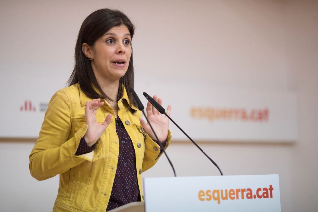 La portavoz de Esquerra Republicana de Catalunya (ERC), Marta Vilalta.