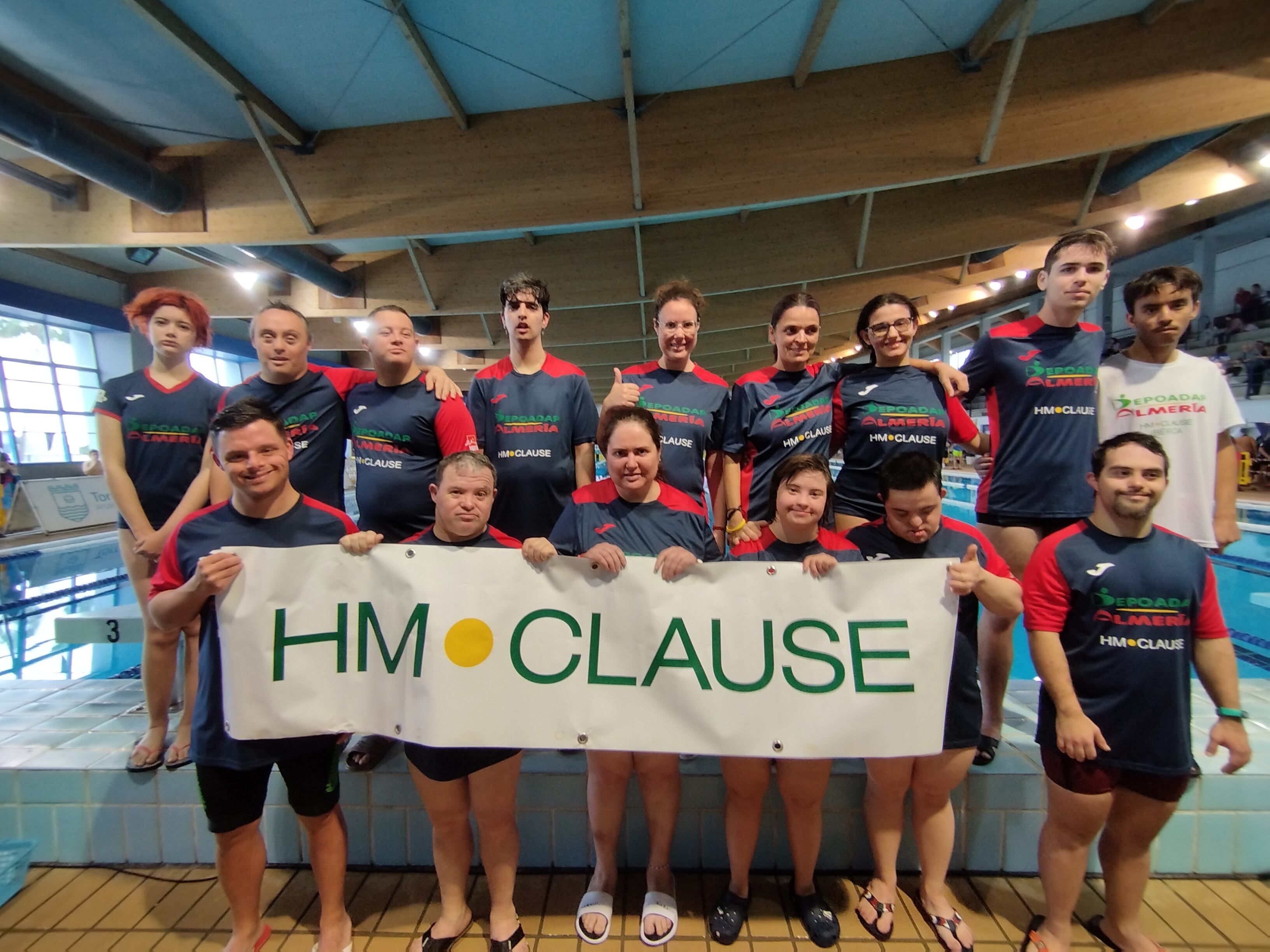 Nadadores del Club Depoadap-Almería.