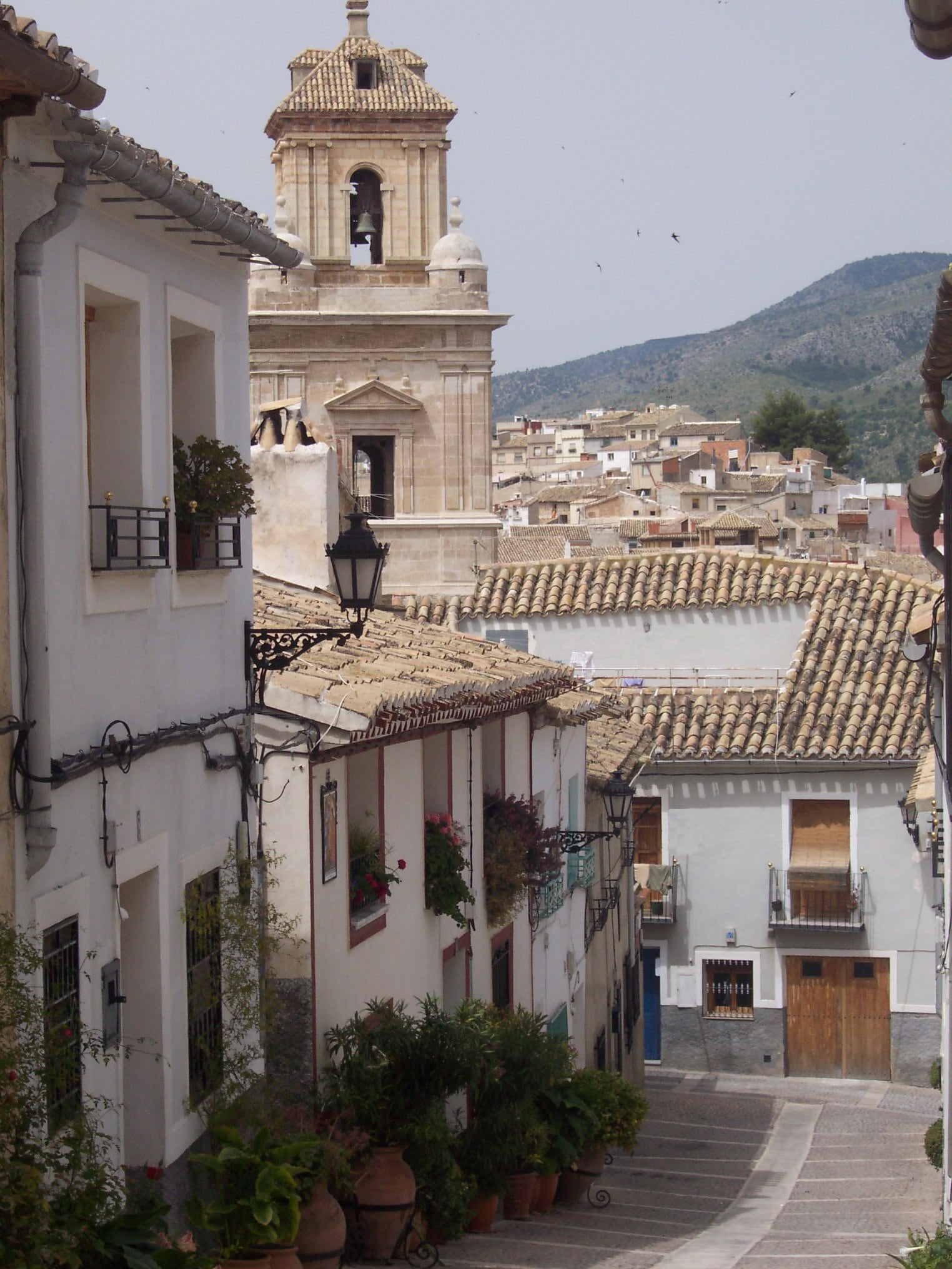 Imagen de una de las calles del Casco Antiguo de Caravaca de la Cruz