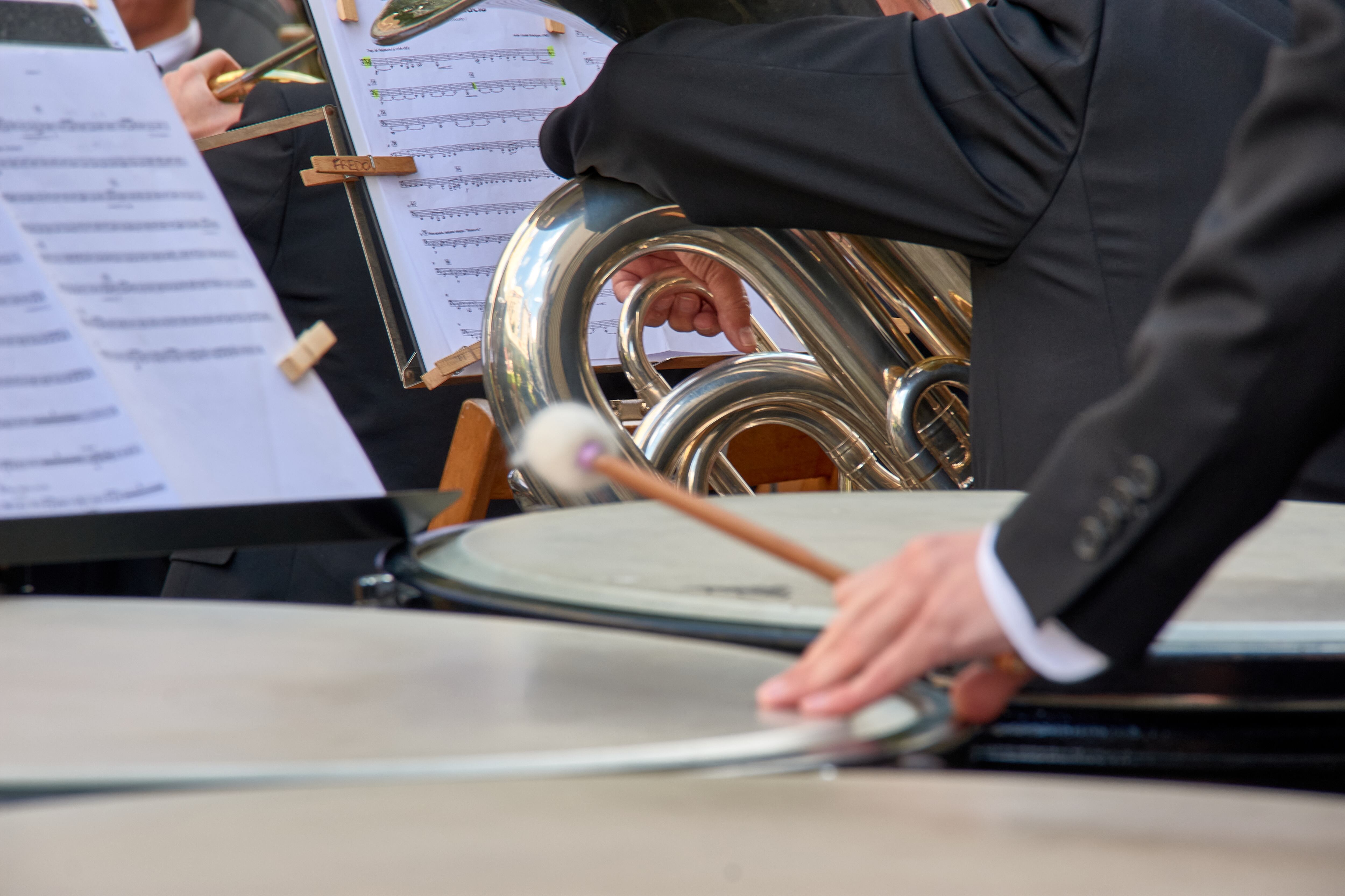 Banda de trompetas y tambores