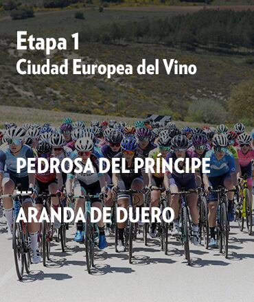 1ª etapa de la Vuelta a Burgos entre Pedrosa del Príncipe y Aranda de Duero