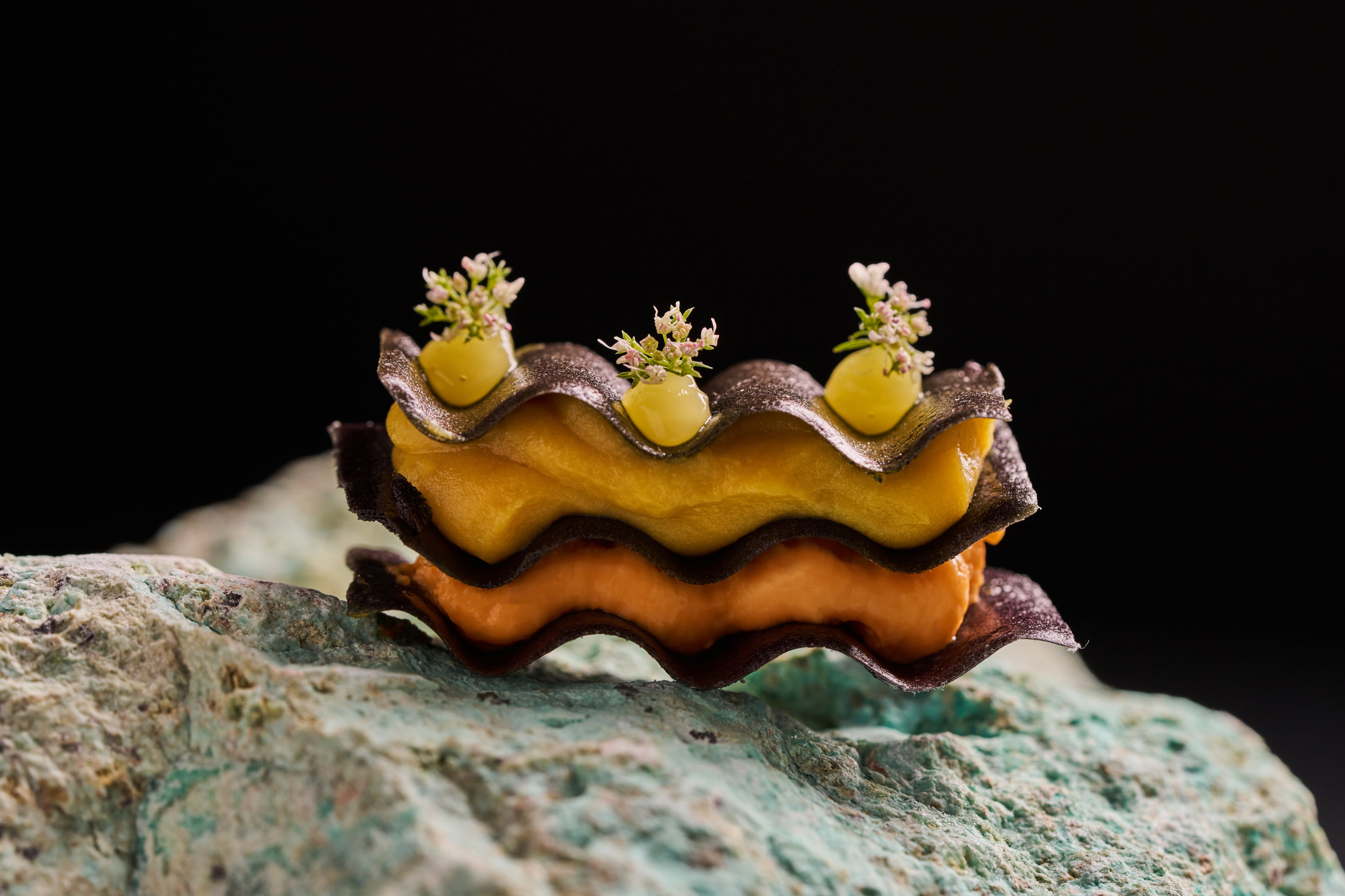 Uno de los platos de Maido: &#039;Zig zag&#039;