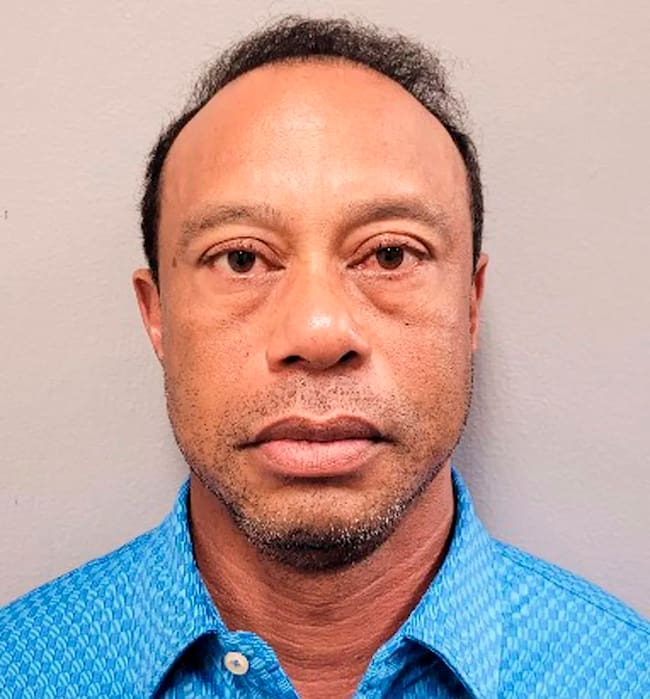 Tiger Woods, detenido por negarse a prueba de orina tras un accidente del que salió ileso