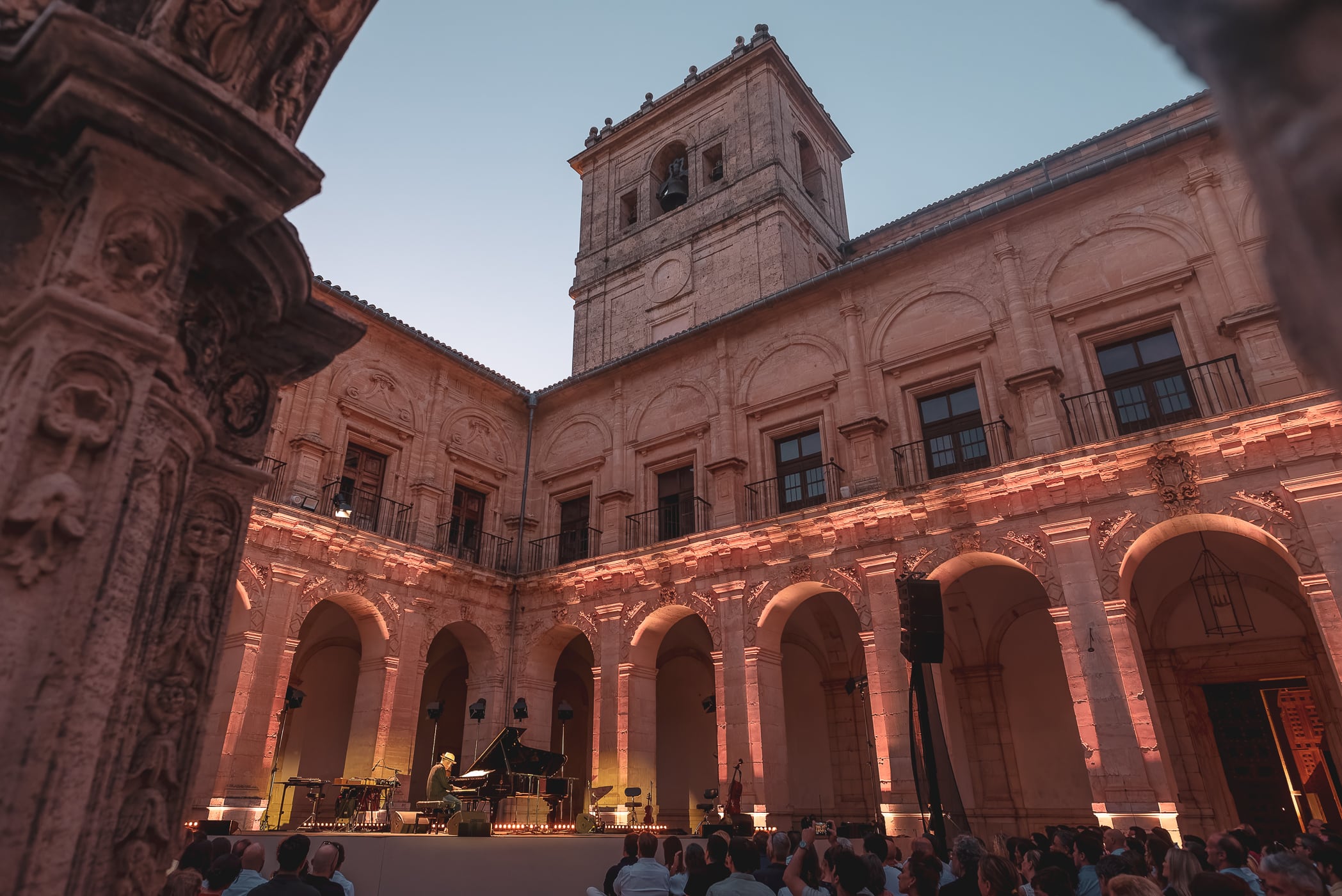 Concierto de UclÉsMusica en el patio barroco del Monasterio de Uclés (Cuenca)