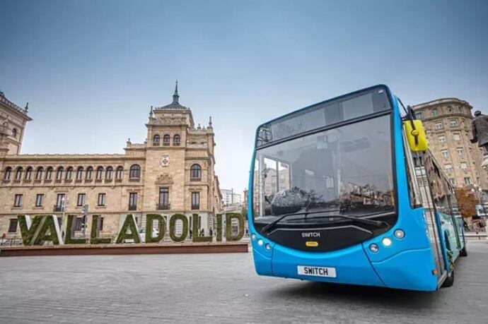 Autobús eléctrico fabricado por Switch Mobility