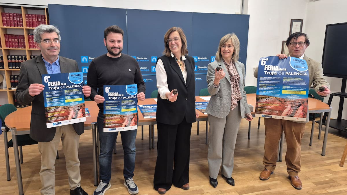 La Diputación impulsa la marca “Trufa de Palencia” en el Cerrato y celebra la VI Feria de la Trufa de Baltanás