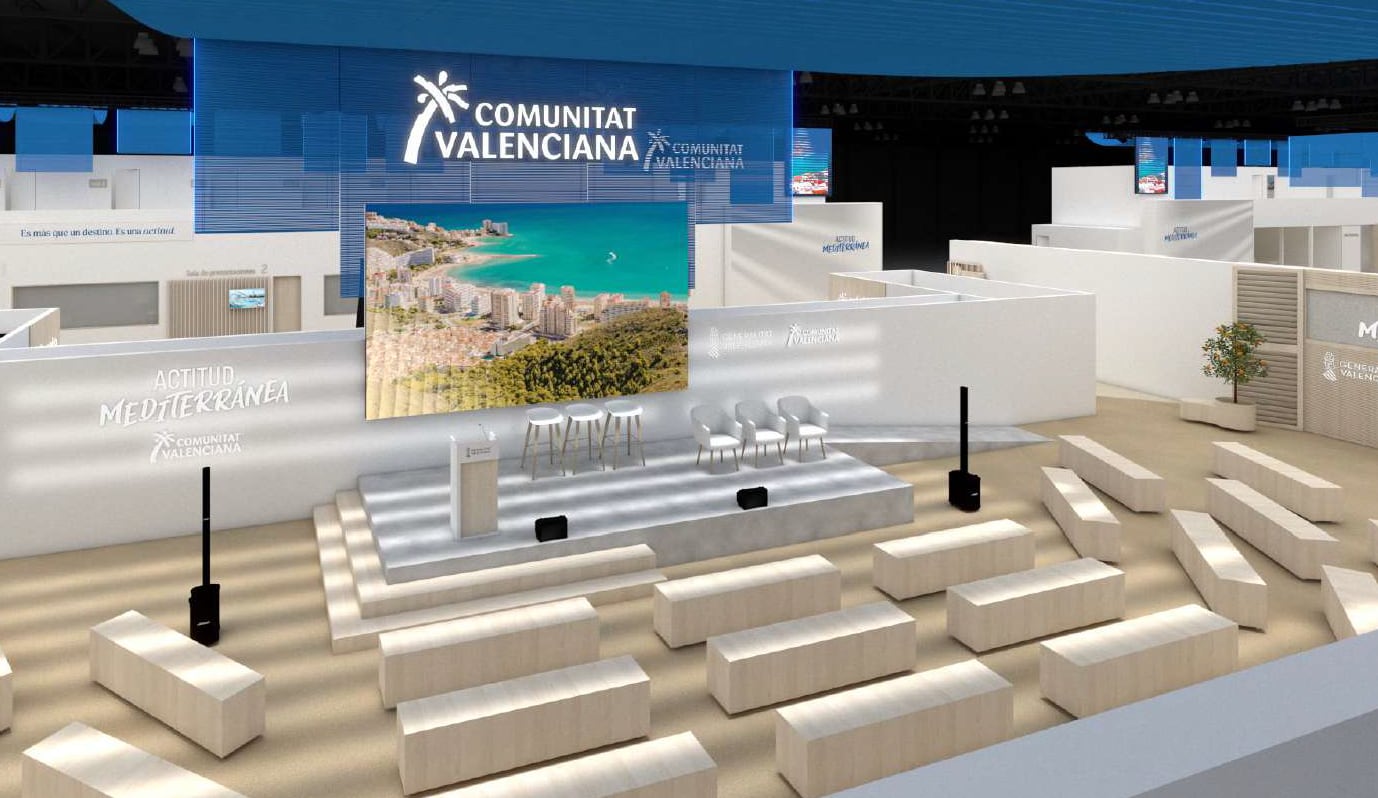 Stand de la Comunitat Valenciana en FITUR