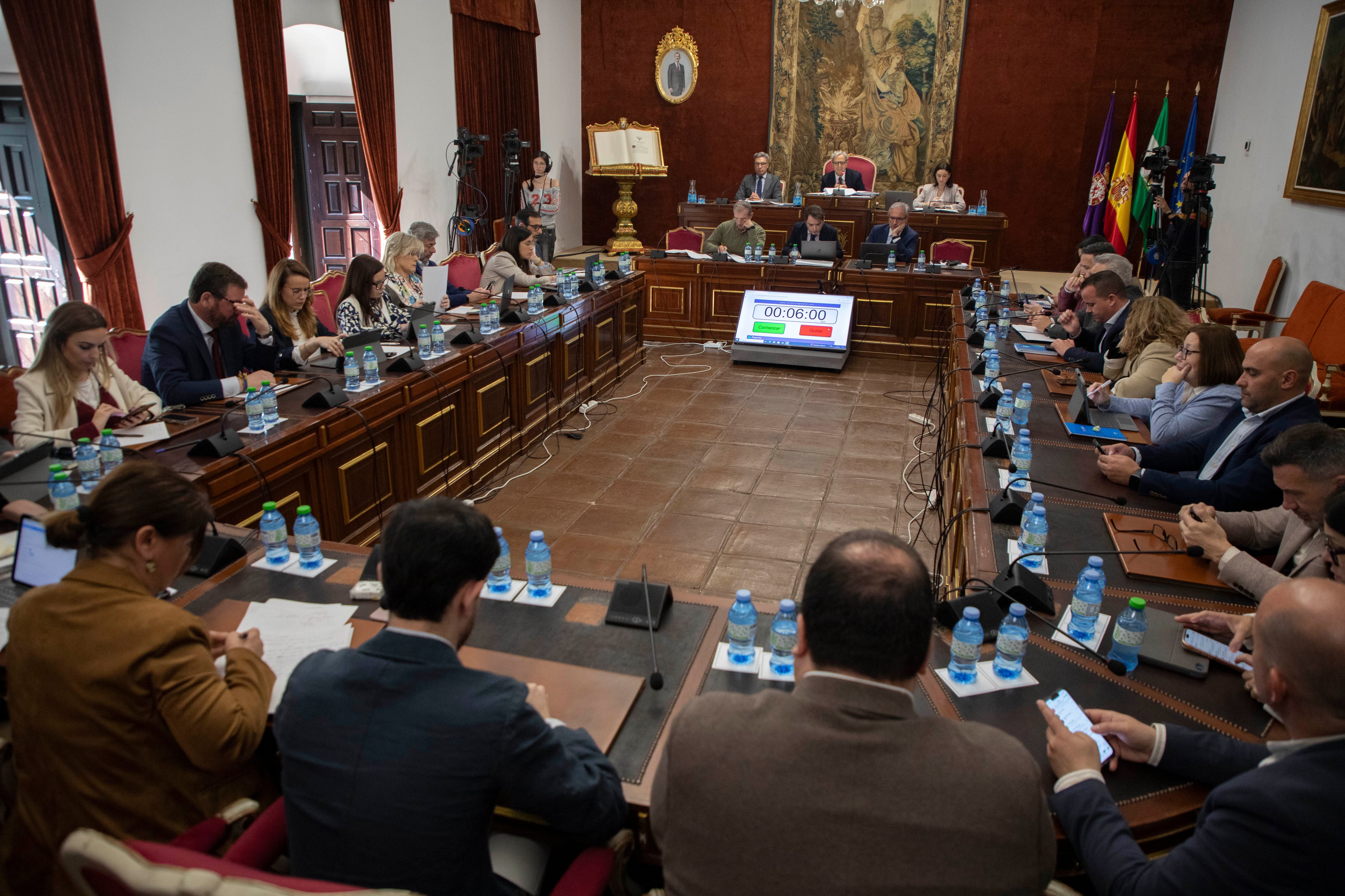 Pleno extraordinario para la aprobación de los Presupuestos de la Diputación de Córdoba