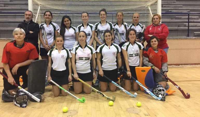 Equipo de la Universidad de Sevilla que participará este fin de semana en el Campeonato de España de hockey sala femenino