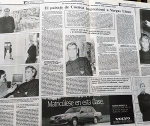 Entrevista publicada en La Gaceta Conquense.