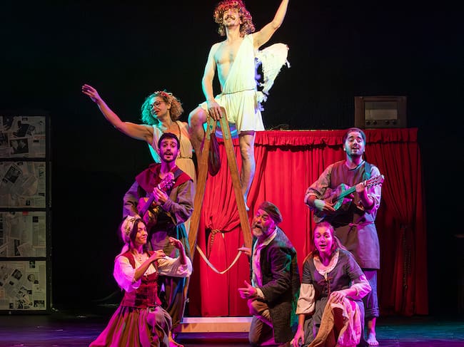 Imagen de uno de los espectáculos de EscénaTe