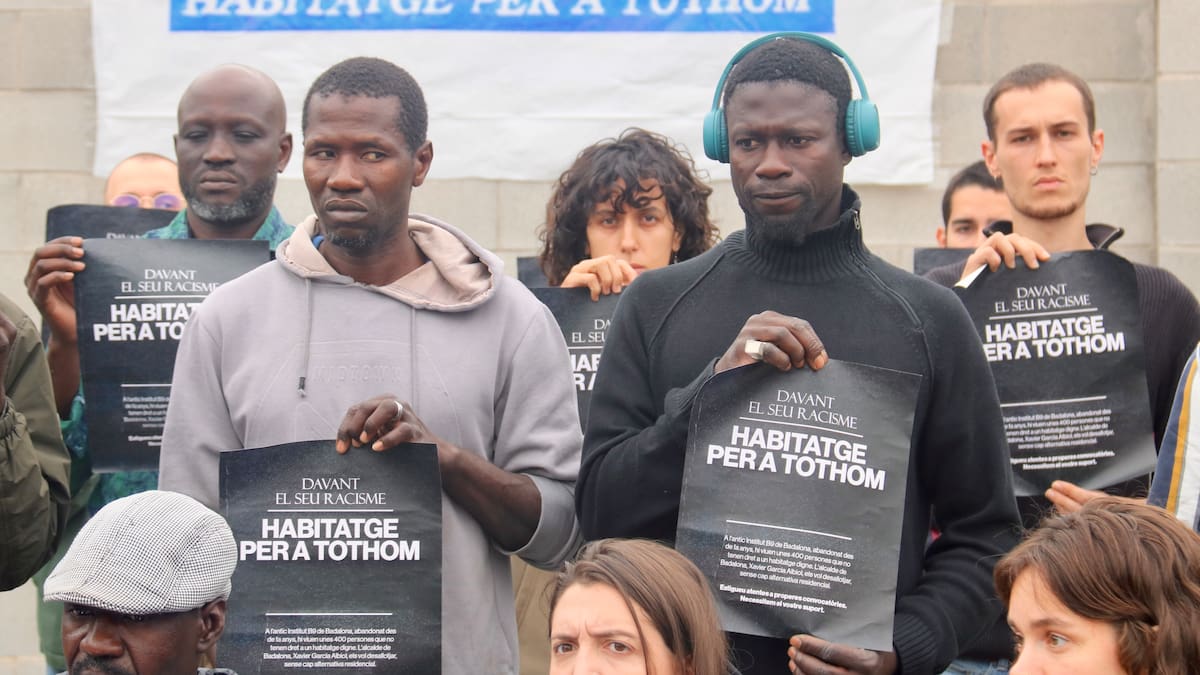 El B9, hores abans del desnonament: "Ens deixen al carrer a les portes de Nadal"