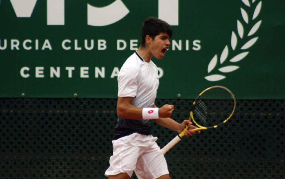 Carlos Alcaraz durante el Murcia Open