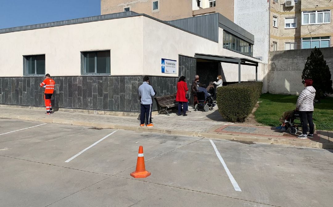 Nueva jornada de vacunación en el Centro de Salud de Peñafiel.