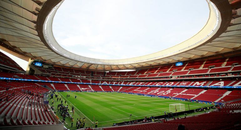 El estadio Wanda Metropolitano, la nueva casa del Atlético de Madrid.