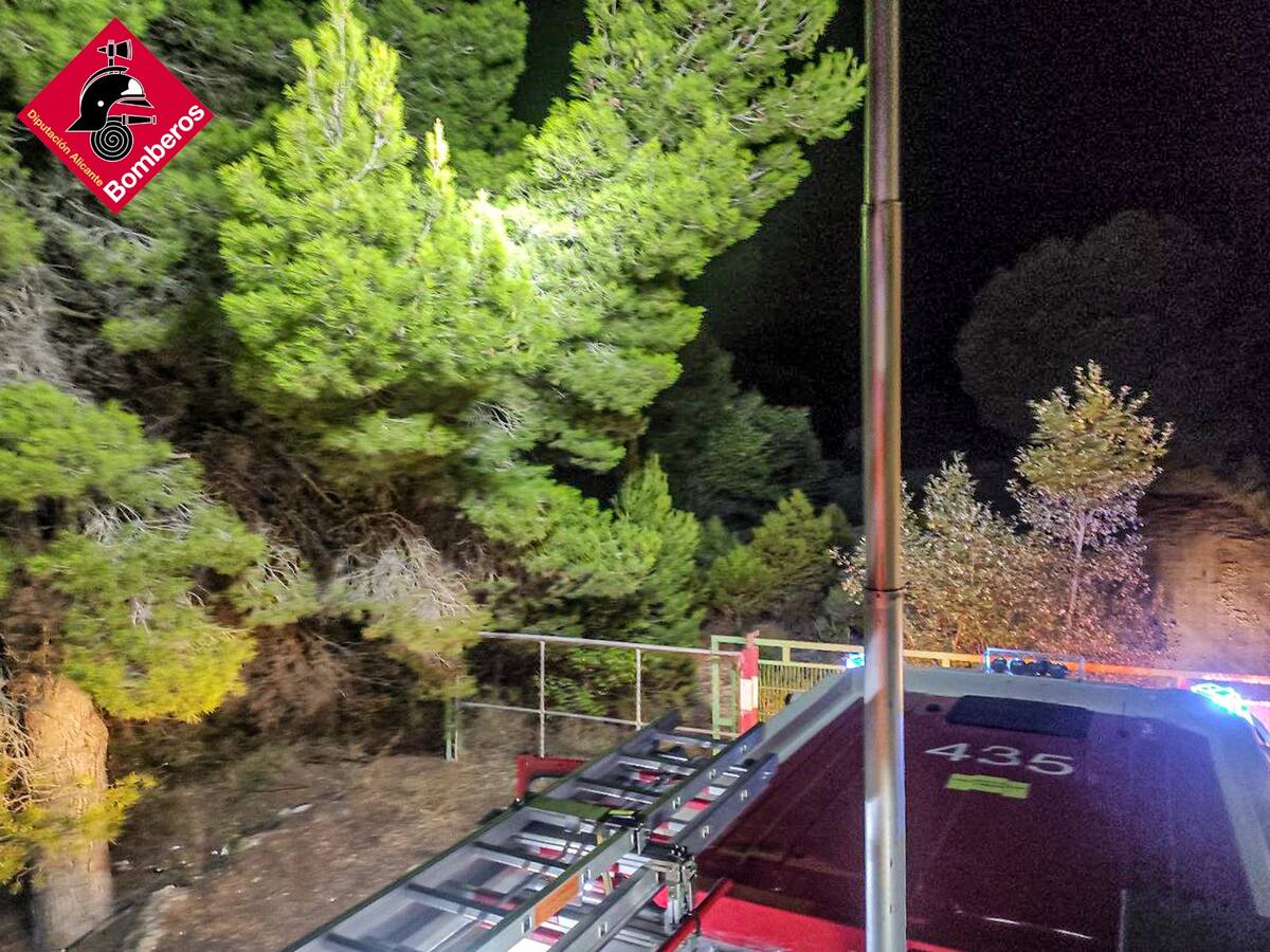 Conato de incendio en Biar