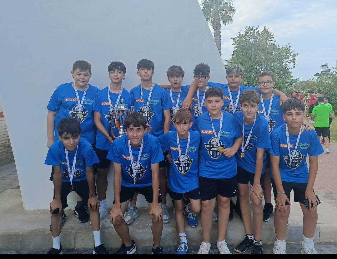 El Beliana infantil, campeón de liga
