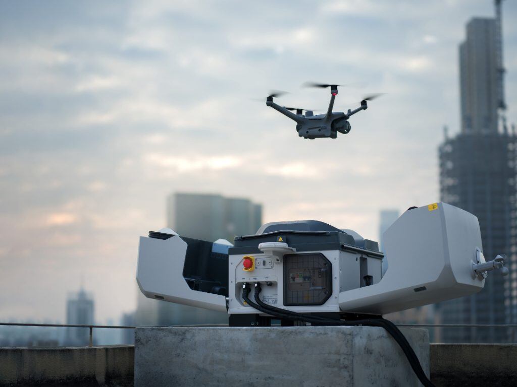 Dron con IA que está probando la Policía Local de València | Imagen de archivo
