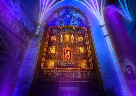 Imagen de otra de las capillas que incorporará nueva iluminación para las visitas nocturnas