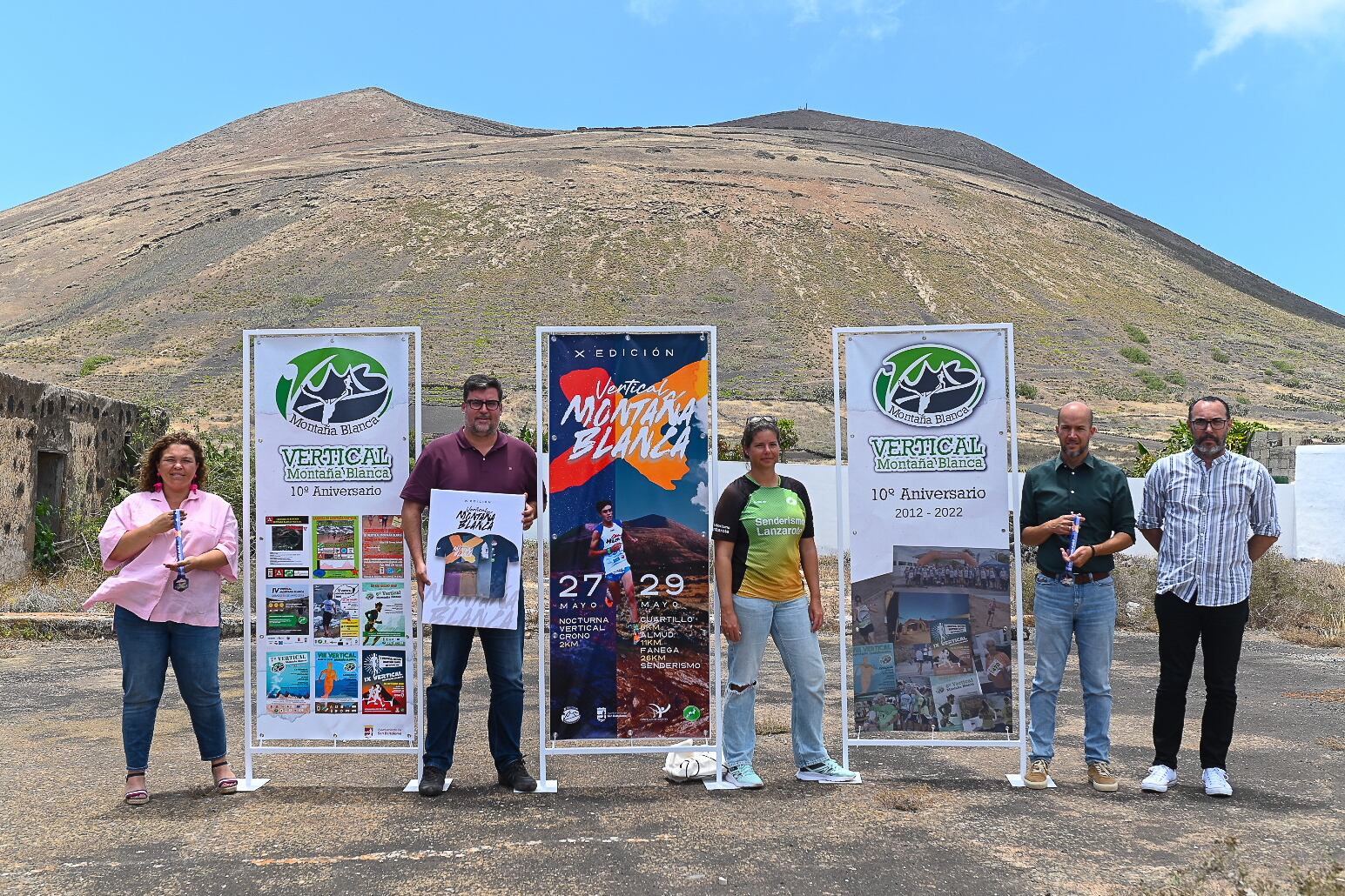 Presentación de la décima edición de la VMB en Lanzarote.