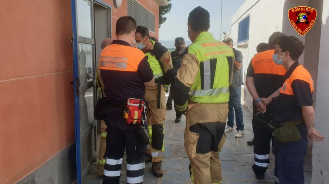 Dispositivo de búsqueda de la mujer desaparecida en Calatorao (Zaragoza) 