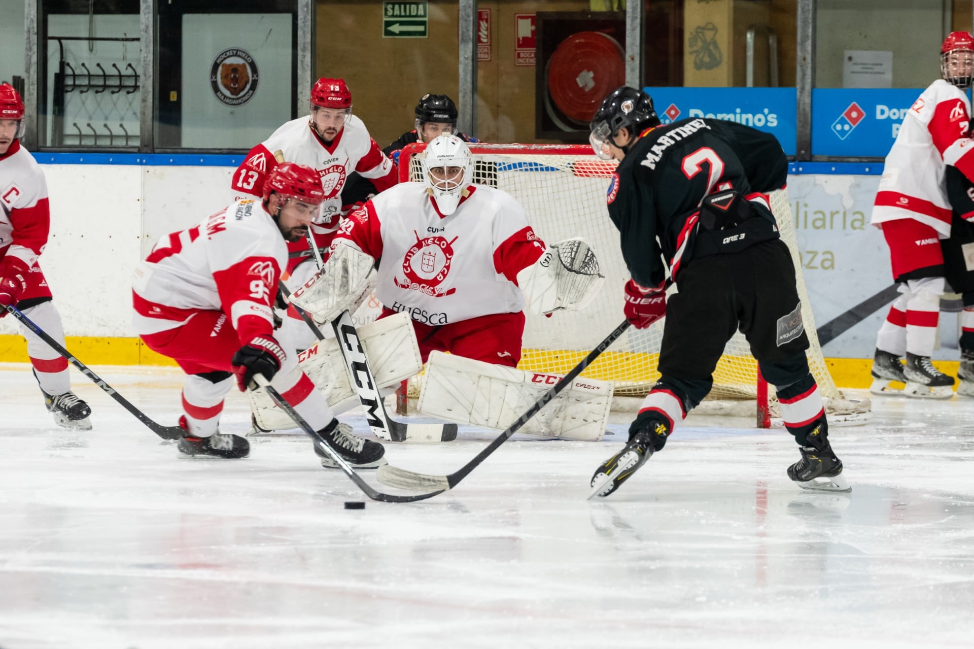 El CH Jaca perdía los dos partidos en Majadahonda este fin de semana