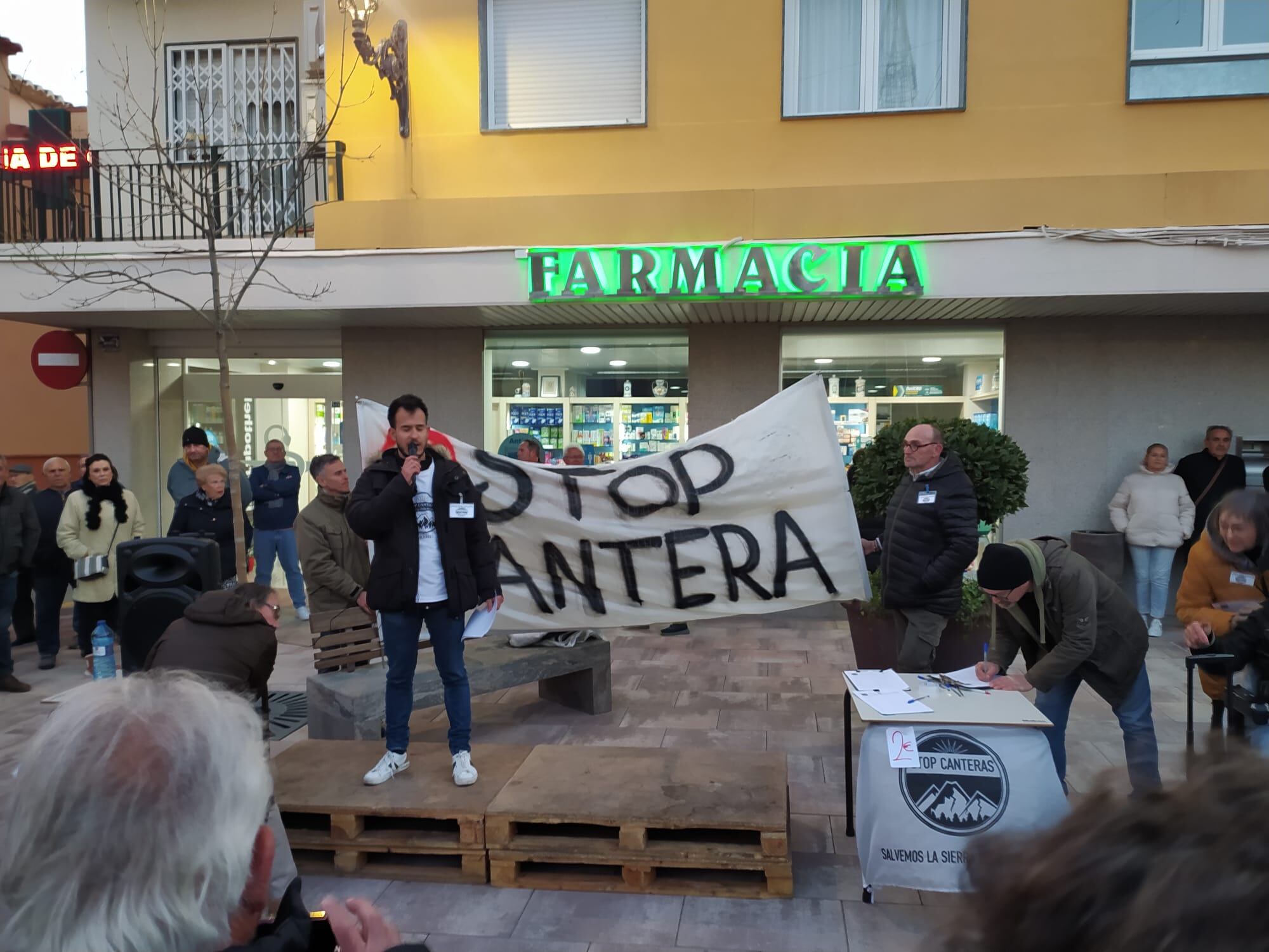 Manifestación en Caudete