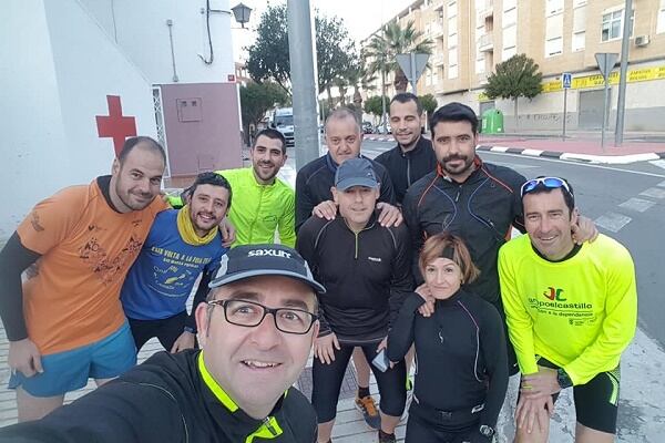 Integrantes del Club Atletismo Sax