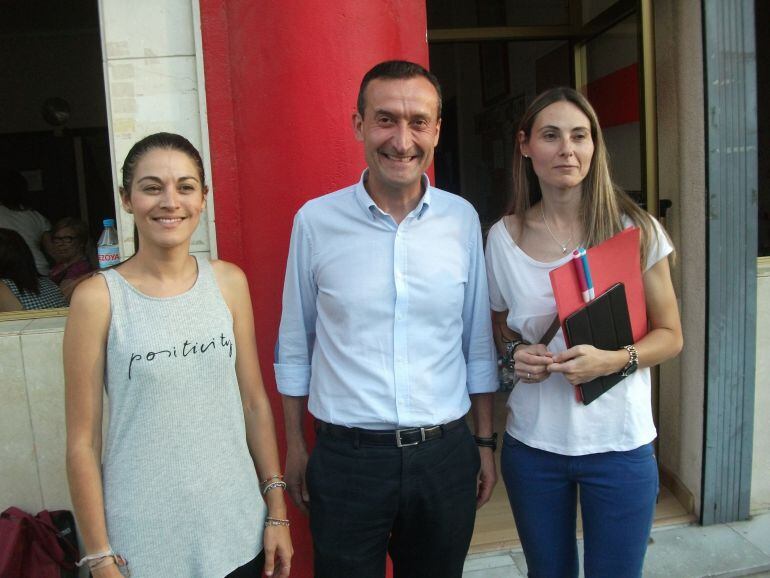 Mireia Molla, carlos González, Cristina Martínez