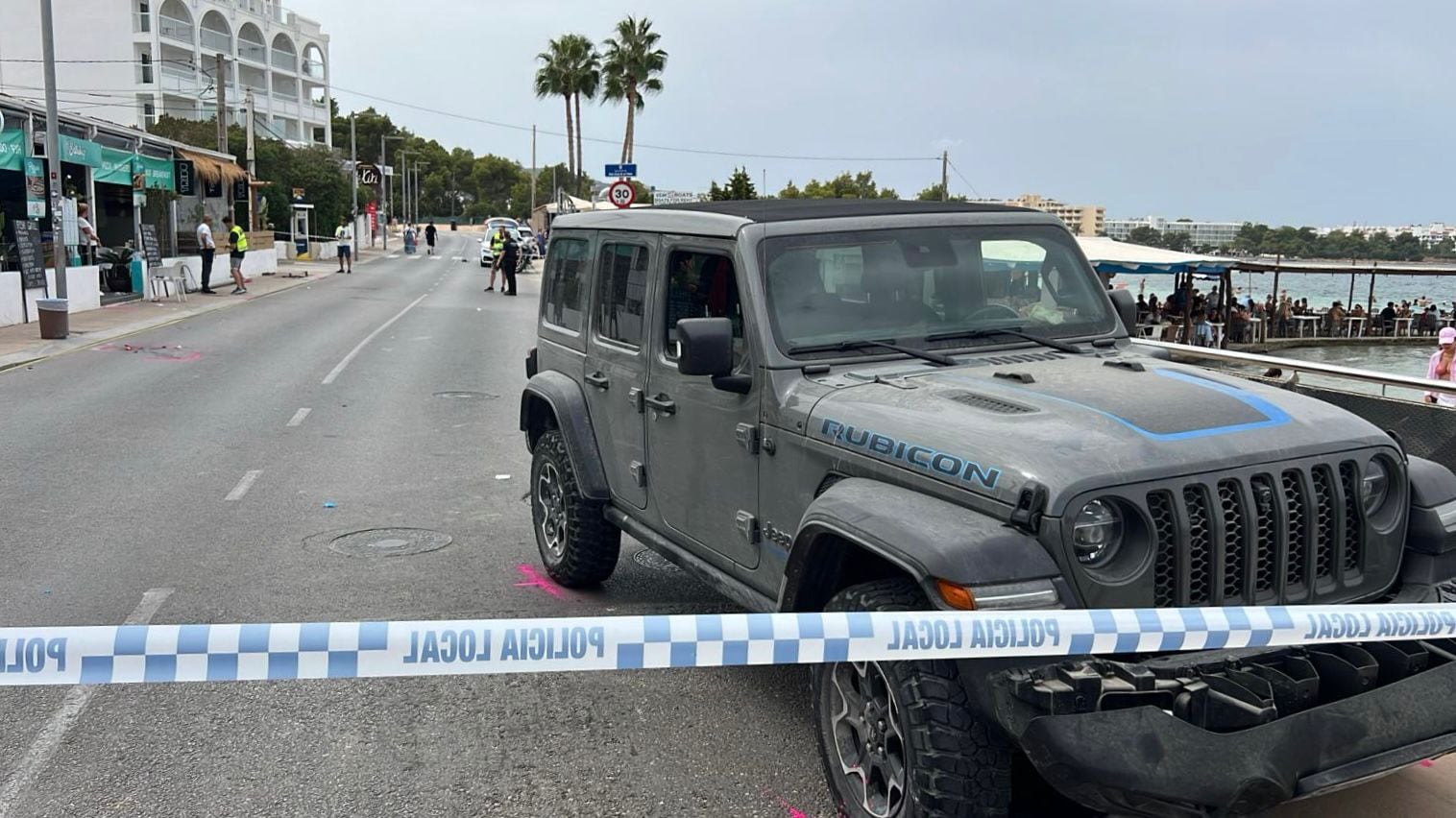 Imagen del vehículo implicado en el último atropello