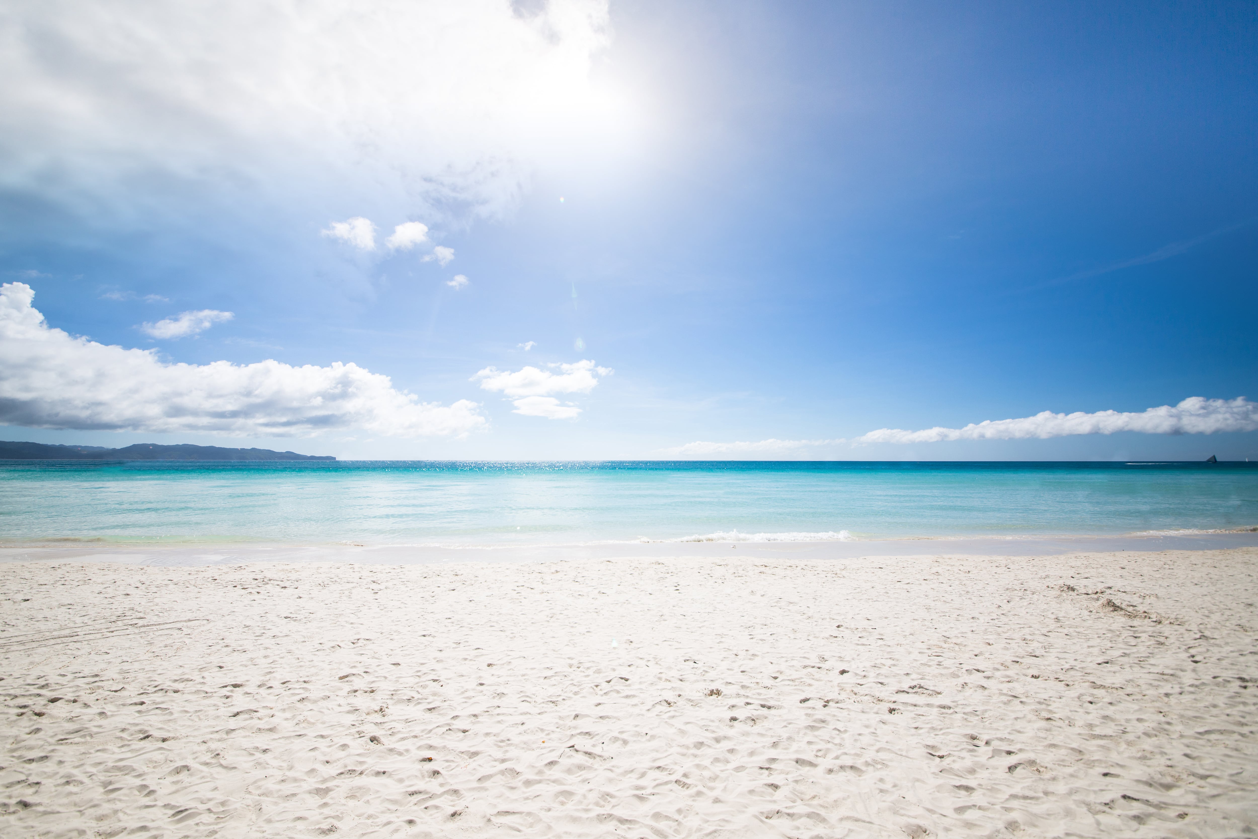 Una playa de Filipinas