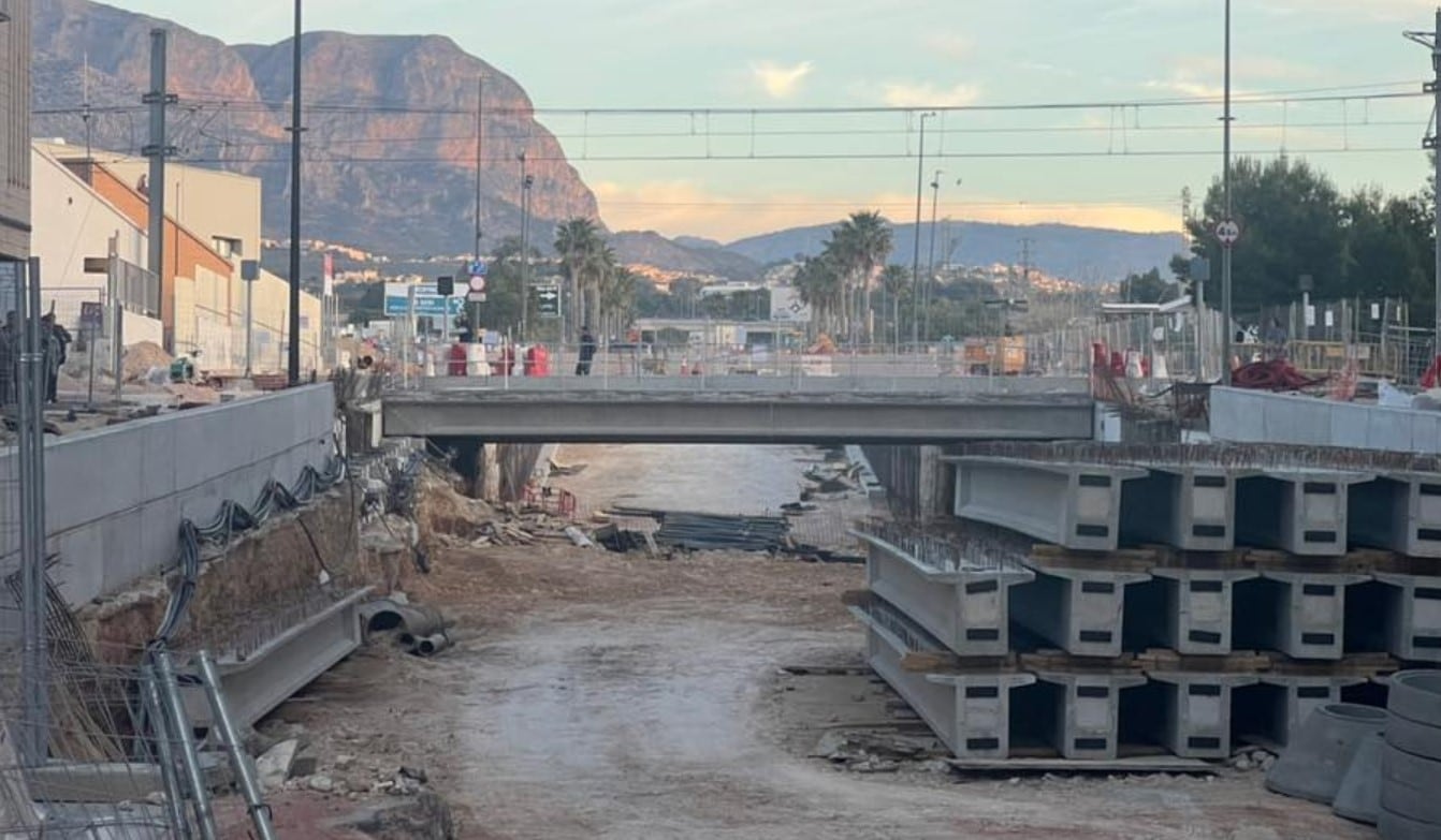 Imagen reciente de la avenida de Beniardà